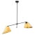 Lampa designerska wisząca CLAVA 897 stylowa złota - Argon
