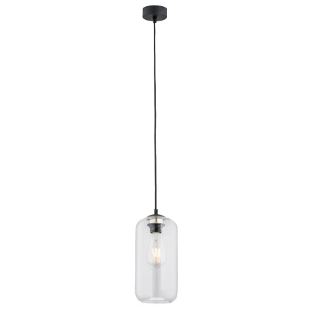 Lampa stylowa wisząca KALIMERA 4039 szklana czarna– Argon