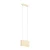 Lampa wisząca nowoczesna NEVADA 3811 złota - Argon