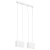 Lampa wisząca nowoczesna NEVADA 813 biała - Argon