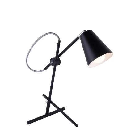 Lampa biurkowa nowoczesna ARTE BLACK 1008B1 - Aldex