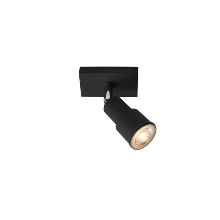 Plafon reflektor pojedynczy ASPO BLACK 985PL_G1 - Aldex