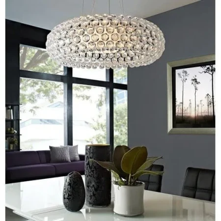 Lampa designerska wisząca ACRYLIO 40 chrom AZ0057 - Azzardo