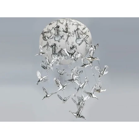 Lampa designerska wisząca BIRDS chrom AZ2449 - Azzardo