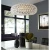 Lampa designerska wisząca ACRYLIO 40 chrom AZ0057 - Azzardo