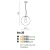 Lampa designerska wisząca Iris 20 złota AZ3133- AZzardo