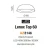 Plafon nowoczesny Lenox Top 60 DIMM czarny AZ3146 - Azzardo