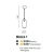 Lampa wisząca nowoczesna Blanca 1 AZ3337- AZzardo