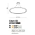 Lampa wisząca RING Cream SMART 120 AZ3538- AZzardo