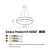 Lampa wisząca RING Sovana 55 SMART AZ3551- AZzardo