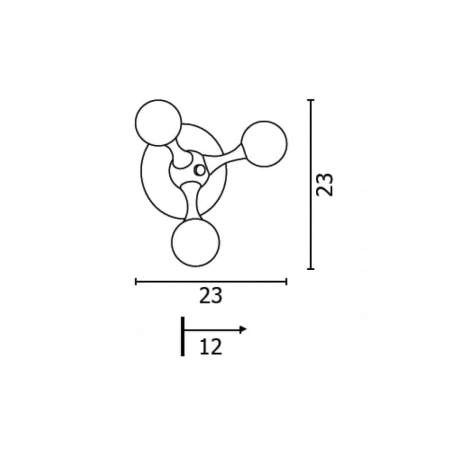 Kinkiet nowoczesny NEURONO chrom AZ0108 - Azzardo