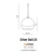 Lampa designerska wisząca SILVER BALL 25 chrom AZ0733 - Azzardo