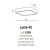 Plafon nowoczesny LUCIE 43 chrom AZ1309 - Azzardo
