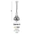 Lampa loft wisząca CARRON 3 miedziana AZ1660 - Azzardo