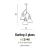 Lampa loft wisząca DARLING GLASS 3  biała AZ2146 - Azzardo