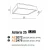 Plafon nowoczesny ASTERIA 25 chrom AZ2478 - Azzardo