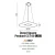 Lampa wisząca nowoczesna DONUT SQ 60 CCT  biała AZ2667 - Azzardo