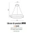 Lampa wisząca nowoczesna SILVAM brązowa AZ2699 - Azzardo
