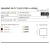 Plafon nowoczesny QUADRO 50 CCT czarny AZ2759 - Azzardo