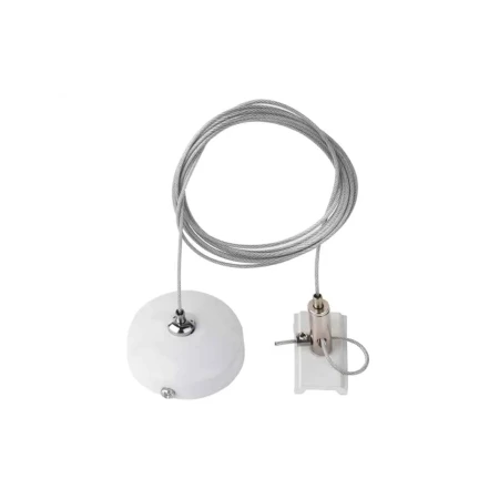 Zestaw do zawieszenia szynoprzewodu TRACK 1 Ceiling Plate + Wire AZ4782 - Azzardo