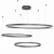 Lampa wisząca Halo 100+80+60 AZ4707 - Azzardo