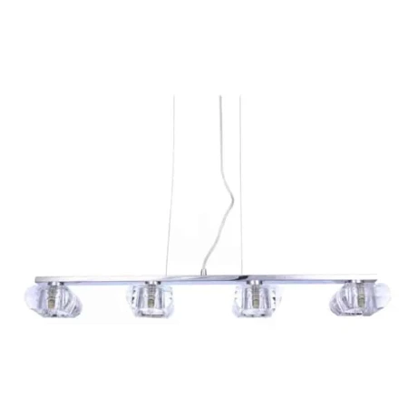 Lampa wisząca RUBIC 4 chrom AZ0493 - Azzardo