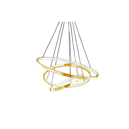 Lampa wisząca RING WHEEL 3 złota AZ2918 - Azzardo