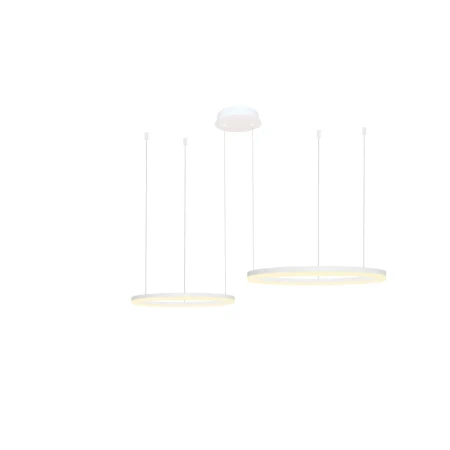 Lampa wisząca RING HALO PENDANT 80+60 CCT WH + REMOTE CONTROL AZ4977 - AZzardo