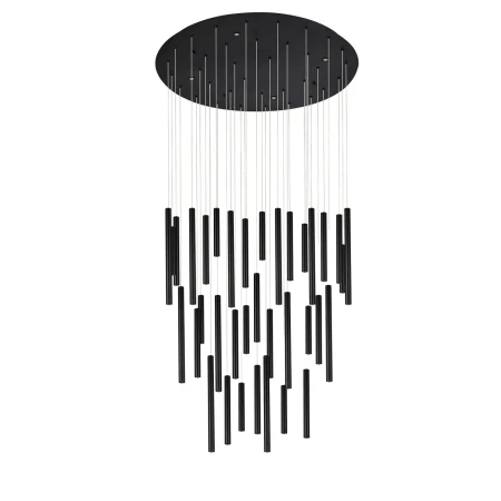 Lampa wisząca ILIOS 36 3-STEP DIMM czarna AZ5747 - AZzardo