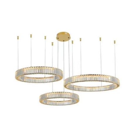 Lampa wisząca SPARK 40+60+80 DIMM złota AZ5794 - AZzardo