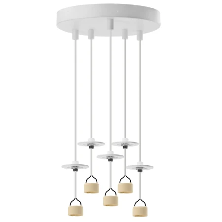 Baza lampy wiszącej LUCAS 4L GU10 WH AZ6192 - AZzardo