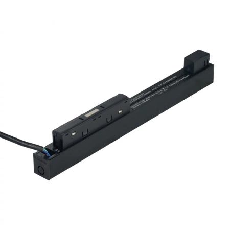 Azzardo Zasilacz magnetyczny aluminiowy czarny 200W AZ6353 z serii ALFA TRACK MAGNETIC