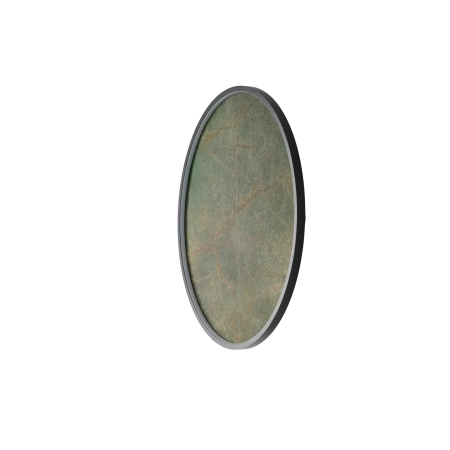 Azzardo Plafon aluminiowy okrągły zielono-czarny 32cm AZ6449 z serii JUPITER