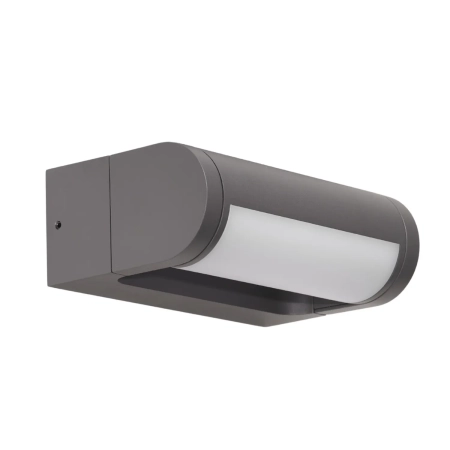 Azzardo Kinkiet zewnętrzny aluminiowy szary LED IP65 AZ6633 z serii FRAME