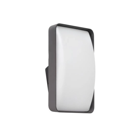 Azzardo Kinkiet zewnętrzny aluminiowy szary LED IP54 AZ6637 z serii MORTEN