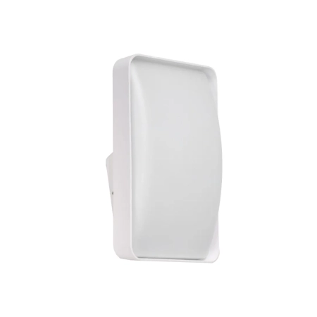 Azzardo Kinkiet zewnętrzny biały aluminiowy LED AZ6639 z serii MORTEN