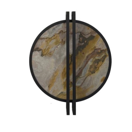 Azzardo Kinkiet aluminiowy szary designerski 62cm AZ6662 z serii SATURN
