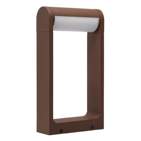 Azzardo Słupek ogrodowy aluminiowy brązowy 30cm AZ6683 z serii FRAME