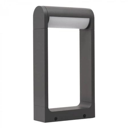 Azzardo Słupek ogrodowy aluminiowy szary LED 30cm AZ6686 z serii FRAME