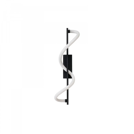 Azzardo Kinkiet aluminiowy czarno-biały LED 50cm AZ6747 z serii PESCARA