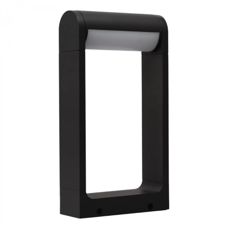 Azzardo Słupek ogrodowy aluminiowy czarny LED 30cm AZ6760 z serii FRAME