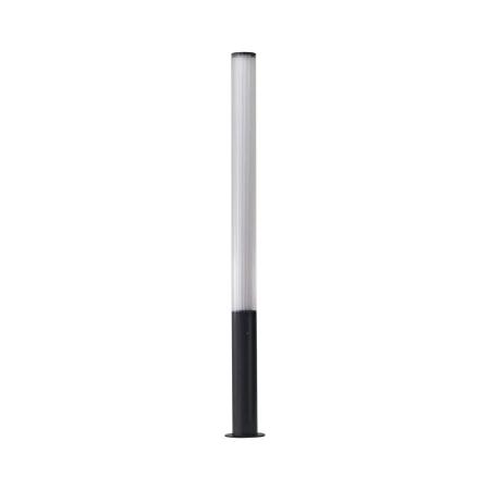 Azzardo Słupek ogrodowy aluminiowy czarny 155cm LED AZ6768 z serii EBRO