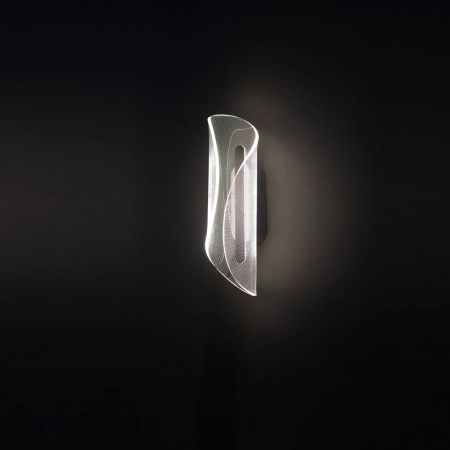 Azzardo Kinkiet aluminiowy czarny LED 33cm AZ6795 z serii MANTA