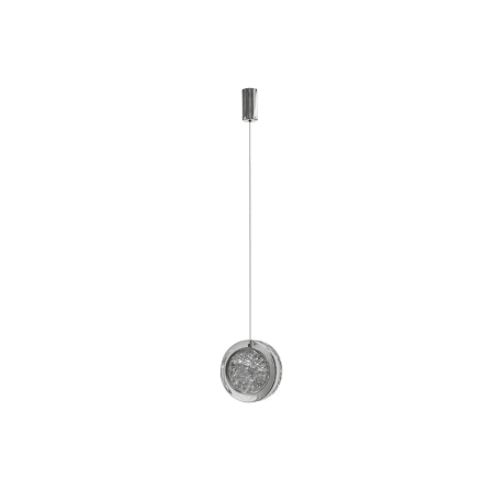 Azzardo Lampa wisząca chromowana aluminiowa LED AZ6797 z serii EUFORIA