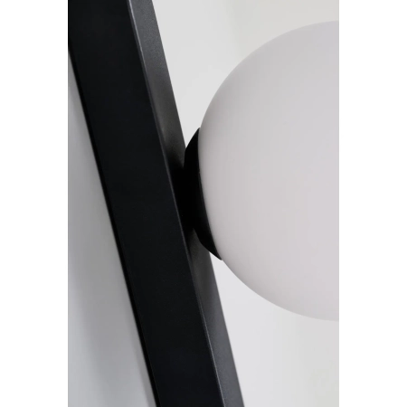 Azzardo Kinkiet aluminiowy czarno-biały LED AZ6798 z serii ELMO