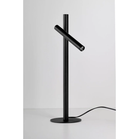 Azzardo Lampa stołowa aluminiowa czarna regulowana AZ6801 z serii TROST