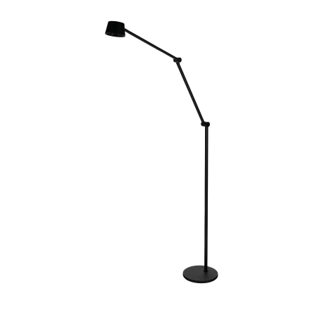 Azzardo Lampa podłogowa czarna aluminiowa regulowana AZ6809 z serii MOLLY