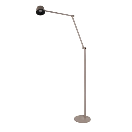 Azzardo Lampa podłogowa aluminiowa beżowa z regulacją AZ6810 z serii MOLLY