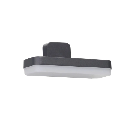 Azzardo Kinkiet zewnętrzny aluminiowy szary LED IP54 AZ6831 z serii OPLO