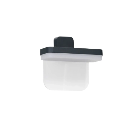 Azzardo Kinkiet zewnętrzny aluminiowy czarny LED IP54 AZ6836 z serii OPLO